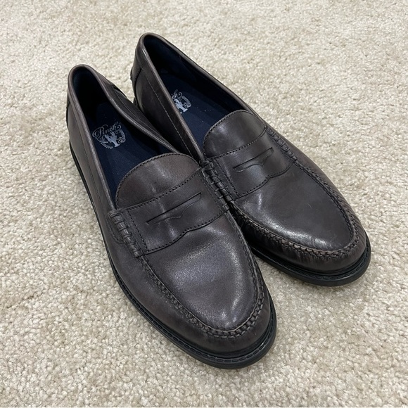 Cole Haan Pinch Penny Loafer  Weekender Mens Leather Shoes Grey Size 13 M C21971 - Picture 5 of 16